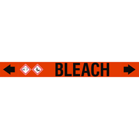 Brady ASMEPM-100X920MM-BLEACH selbstklebendes Etikett Rechteck Permanent Mehrfarbig