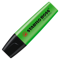 STABILO BOSS ORIGINAL Marker Meißel Grün