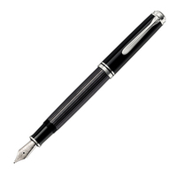 Pelikan Souverän 405 stylo-plume Système de reservoir rechargeable Anthracite, Noir 1 pièce(s)