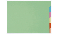 Exacompta 336000E intercalare Cartella per file convenzionale Cartone Multicolore