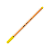 STABILO point 88, premium fineliner 0.4 mm, citroen geel, per stuk