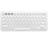 Logitech K380 Multi-Device Tastatur Bluetooth QWERTY Italienisch Weiß