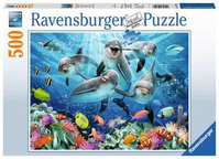 Ravensburger Delfini. Puzzle 500 Pezzi