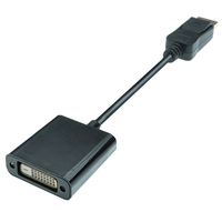 M-Cab 6060005 adapter kablowy 0,2 m DisplayPort DVI Czarny