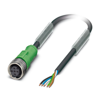 Phoenix Contact 1453889 sensor/actuator cable 5 m M12 Black