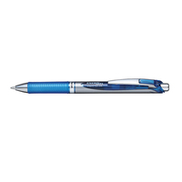 Pentel BL80-CX stylo roller Stylo à bille retractable avec clip Bleu 1 pièce(s)