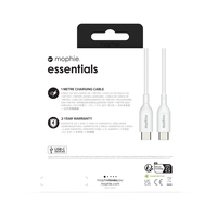 mophie essentials charging cables | 1M USB-kabel USB 2.0 USB C Wit