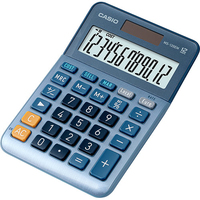 Casio MS-120EM calculadora Escritorio Pantalla de calculadora Azul