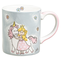 Mila Design Becher - Die Prinzessin & Einhorn