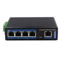 Wantec 3402 Netzwerk-Switch Gigabit Ethernet (10/100/1000) Power over Ethernet (PoE) Schwarz, Blau