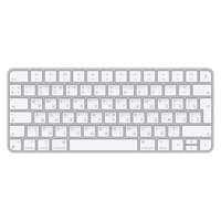 Apple Magic Tastatur USB + Bluetooth Russisch Aluminium, Weiß
