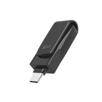 Silicon Power Mobile C30 USB flash meghajtó 16 GB USB C-típus 3.2 Gen 1 (3.1 Gen 1) Fekete