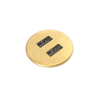 Kondator 935-PM30Z socket-outlet 2 x USB A Brass