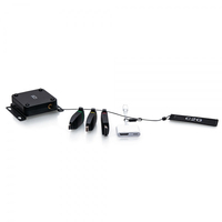 C2G Aufrollbare Universalhalterung 4K HDMI® Adapterring mit farbcodiertem Mini DisplayPort™, DisplayPort, USB-C® und Lightning