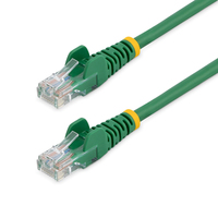 StarTech.com 45PAT50CMGN hálózati kábel Zöld 0,5 M Cat5e U/UTP (UTP)