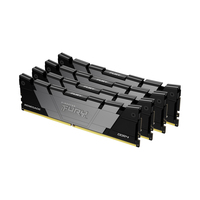 Kingston Technology FURY 32 Go 3600 MT/s DDR4 CL16 DIMM (Kits de 4) Renegade Black
