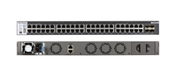 NETGEAR M4300-48X/US/EME Managed 10G Ethernet (100/1000/10000) 1U Grijs