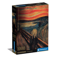 Clementoni Museum Collection Munch The Scream Jigsaw puzzle 1000 pc(s) Art
