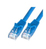 M-Cab 3952 kabel sieciowy Niebieski 0,25 m Cat6 U/UTP (UTP)