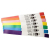 Zebra 10012713-1K etichetta per stampante Rosso Etichetta per stampante autoadesiva