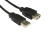 Cables Direct USB A - USB A M/F 0.12 m USB cable USB 2.0 Black