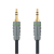 Bandridge BAL3301 audio cable 1 m 3.5mm Blue
