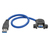 Tripp Lite U324-001-APM cable USB 0,3 m USB 3.2 Gen 1 (3.1 Gen 1) USB A Negro, Azul