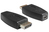 DeLOCK 65237 tussenstuk voor kabels Displayport mini Displayport Zwart