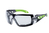 Uvex pheos Gafas de seguridad Polioximetileno (POM), Elastómero termoplástico (TPE) Negro, Verde