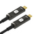 Techly ICOC-U3C-HY-030 USB Kabel 30 m USB C Schwarz