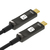 Techly ICOC-U3C-HY-010 USB Kabel 10 m USB C Schwarz