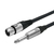 Vivolink PROAUDXLRFJACK3 cable de audio 3 m XLR 6,35mm Negro