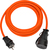 Brennenstuhl 1169920 power extension 5 m 1 AC outlet(s) Outdoor Black,Orange