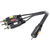 SpeaKa Professional SP-7869872 Audio-Kabel 2,5 m 2.5mm 3 x RCA Schwarz