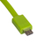 Akyga AK-AD-51 tussenstuk voor kabels USB type A USB type C Wit