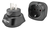 Ansmann 1250-0032 adapter wtyczek zasilających Typ A Typ C (wtyczka eur) Czarny