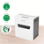 Leitz 80930000 destructeur de papier Découpage par micro-broyage Gris, Blanc