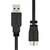 ProXtend USB3AMB-0005 USB-kabel 0,5 m USB 3.2 Gen 1 (3.1 Gen 1) USB A Micro-USB B Zwart