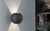 Paulmann 94499 kültéri világítás Kültéri fali világítás Nem cserélhető izzó(k) LED Fekete F