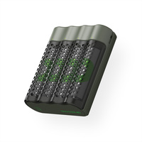 GP Batteries USB-Ladegerät GP M451, inkl. 4 x ReCyko AA 2600 mAh