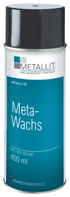 Meta-Wachs Spray Metallit, Aluminiumbeschichtung, Hochglanz, Abriebfest, 400ml Dose
