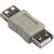 RS PRO Adapter, USB A, USB A, Buchse, Buchse