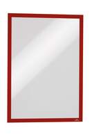 Durable DURAFRAME� Magnetic Document Frame A3 - Red - Pack of 5