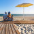 Relaxdays Bodendübel, mit Griffen, Erddorn für Sonnenschirm, Wäschespinne, 19 - 32 mm, Camping, Strand, Kunststoff, grau