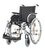 Rollstuhl S-ECO 300,Sitzbreite43,PU-Bereifung, Duo-Armlehnen,silber