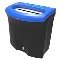 Mini Meridian Confidential Paper Recycling Bin - 87 Litre - Black Base - Meridian Recycling Bin with Signage Kit