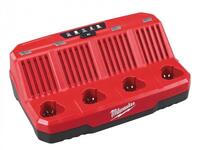 Milwaukee M12C4 M12 4 Bay Charger 230V