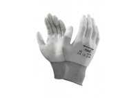 Ansell 48-135 Sensilite Gr. 9 ESD-Handschuh weiß Strickbund