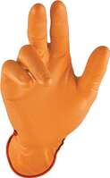 Helmut Feldtmann GmbH Rękawiczki jednorazowe Grip Orange rozmiar 9 pomarańcz. nitryl EN 388, EN 374 ka