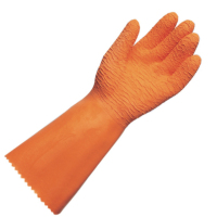 Mapa HARPON 325 Gr. 9 Handschuh Naturlatex, orange